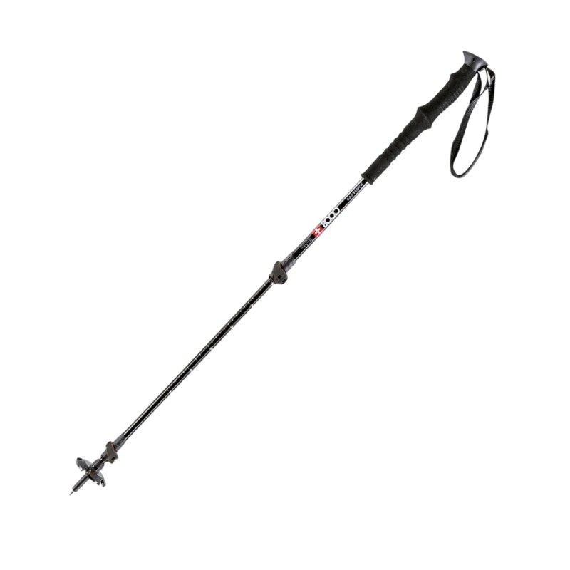 +8000 Bastones Trekking Bt148003 Negro Black