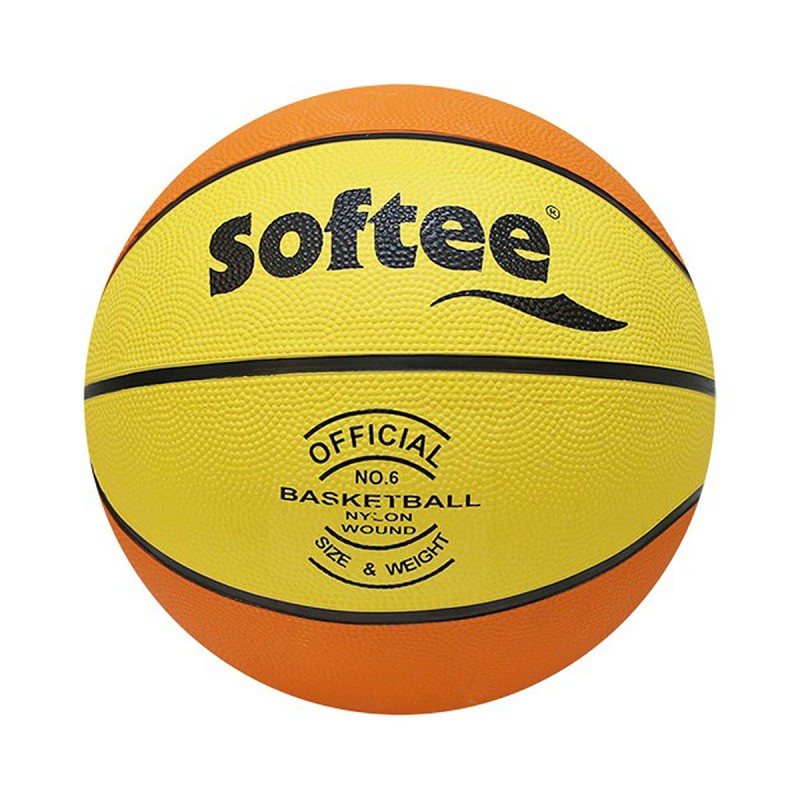 Softee Balón Baloncesto Nylon Amarillo Naranja