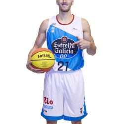 Softee Balón Baloncesto Nylon Amarillo Naranja