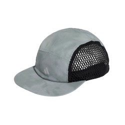 ADIDAS Gorra Running Estampada Negro Gris Wonder Sage