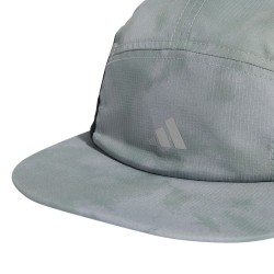 ADIDAS Gorra Running Estampada Negro Gris Wonder Sage