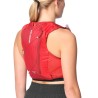 Salomon Mochila Running Active Skin 4 Set Rojo Red Dahlia High Risk Red