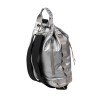 Munich Mochila Metalizada En Poliamida Deep Recycled Plata