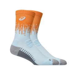 Asics Calcetines Running Performance Run Azul Naranja Sky Sun Peach