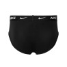Nike Calzoncillo Brief 3 Unidades Negro Hombre