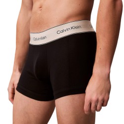 Calvin Klein Calzoncillo Trunk 3 Unidades Negro Beige Hombre