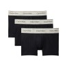 Calvin Klein Calzoncillo Trunk 3 Unidades Negro Beige Hombre