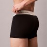 Calvin Klein Calzoncillo Trunk 3 Unidades Negro Beige Hombre