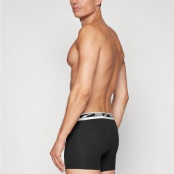 Puma Calzoncillo Men Everyday Multi Logo Boxers 2 Unidades Negro Hombre