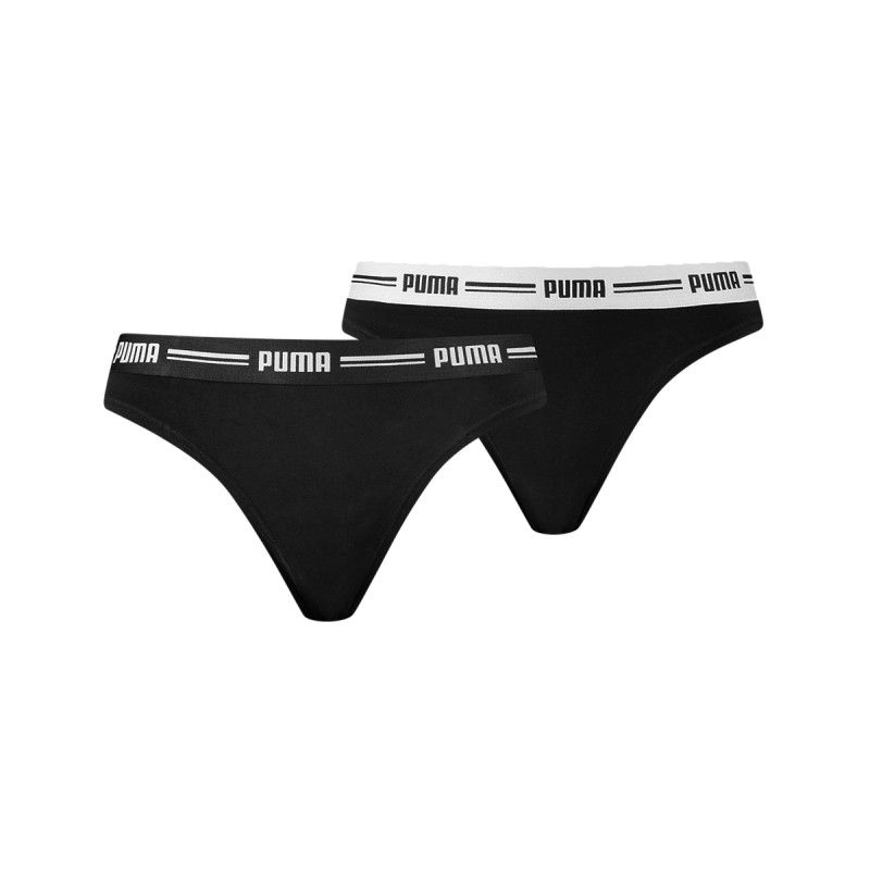 Puma Tanga Women String 2 Unidades Negro Mujer