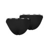 Puma Bragas Bikini 2 Unidades Negro Mujer