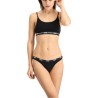 Puma Bragas Bikini 2 Unidades Negro Mujer