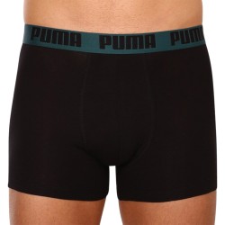 Puma Calzoncillo Puma Heritage Stripe Boxer 2 Unidades Negro Verde Hombre