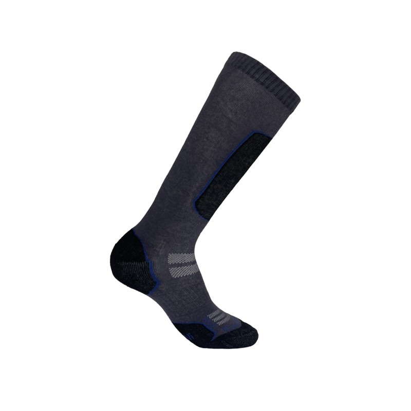Joluvi Calcetines Trekking Coolmax 2 Pares Gris Antracita Negro Unisex