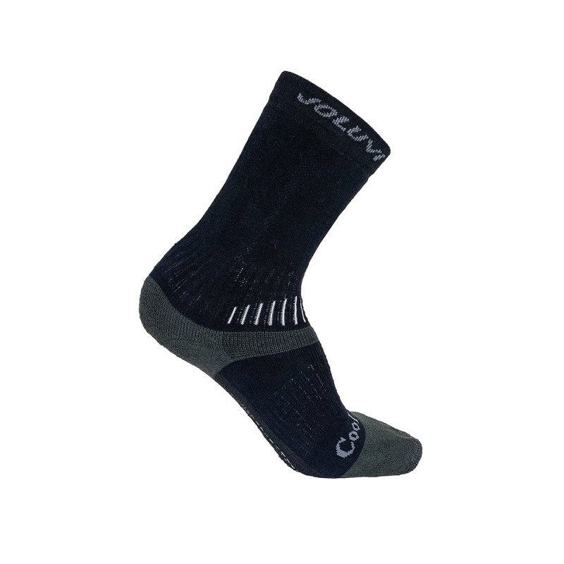Joluvi Calcetines Coolmax Ressor 2 Pares Negro Unisex