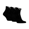 Puma Calcetines Cushioned Quarter 3 Unidades Negro Unisex