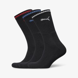 Puma Calcetines Crew Sock Negro Unisex