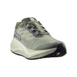 Salomon Zapatilla Aero Blaze 3 Grvl Verdes Tea Vanilla Hombre