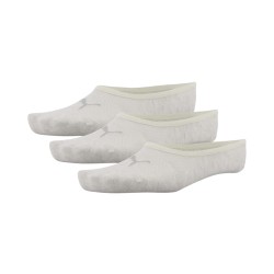 Puma Calcetines Footie 3 Unidades Blanco Unisex