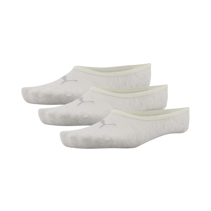 Puma Calcetines Footie 3 Unidades Blanco Unisex
