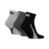 Puma Calcetines Lifestyle Quarter 3 Unidades Negro Gris Blanco Unisex