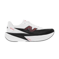New Balance Zapatilla Running Fuelcell Rebel V5 Negro Blanco White Neo Flame Hombre