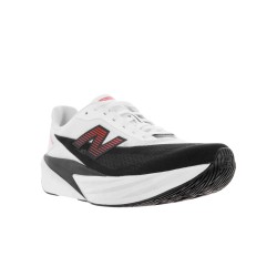 New Balance Zapatilla Running Fuelcell Rebel V5 Negro Blanco White Neo Flame Hombre