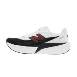 New Balance Zapatilla Running Fuelcell Rebel V5 Negro Blanco White Neo Flame Hombre