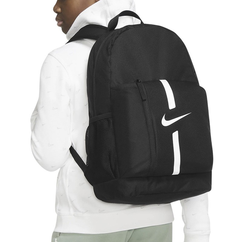 Nike Mochila Academy Team Niño (22 L) Negro Blanco Black White Unisex