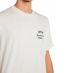 Replay Camiseta Squadra Core Blanco Hombre