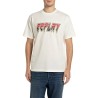 Replay Camiseta M12BF Crema Hombre