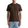 Replay Camiseta De Punto Marrón Oscuro Hombre