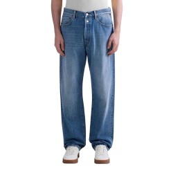 Replay Jeans Pantalón Vaquero Corte Recto Azul Medium Blue Hombre