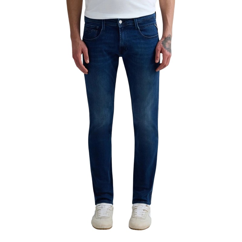 Replay Pantalón Vaquero Jeans Slim Fit Anbass Azul Medium Blue Hombre