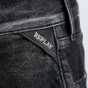 Replay Jeans Pantalón Vaquero Corte Recto Negro Black Delavé Hombre