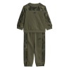ADIDAS Conjunto De Chandal De Felpa Seasonal Essentials Camo Verde Olive Strata Niño