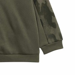 ADIDAS Conjunto De Chandal De Felpa Seasonal Essentials Camo Verde Olive Strata Niño