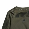 ADIDAS Conjunto De Chandal De Felpa Seasonal Essentials Camo Verde Olive Strata Niño