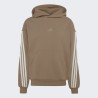 ADIDAS Sudadera Chándal Con Capucha Kit 3-Stripes Marrón Khaki Six Hombre