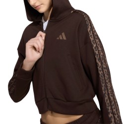 ADIDAS Chaqueta Chándal Seasonals Animal Marrón Oscuro Aurora Coffe Niño