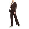ADIDAS Chaqueta Chándal Seasonals Animal Marrón Oscuro Aurora Coffe Niño