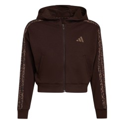 ADIDAS Chaqueta Chándal Seasonals Animal Marrón Oscuro Aurora Coffe Niño