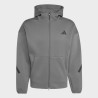 ADIDAS Chaqueta Chándal Z.N.E Cremallera Gris Grey Five Hombre