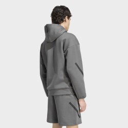 ADIDAS Chaqueta Chándal Z.N.E Cremallera Gris Grey Five Hombre