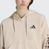 ADIDAS Chaqueta Chándal Essentials Beige Crystal Linen Mujer