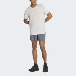 ADIDAS Pantalón Corto Running ADI365 Fomation Gis Onix Plata Reflectante Hombre