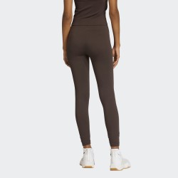 ADIDAS Mallas De Punto Largas Entrenamiento Essential Marrón Aurora Coffe Mujer