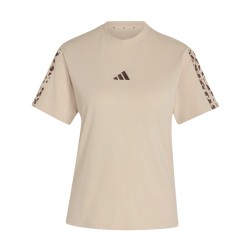 ADIDAS Camiseta Essentials Seasonal Beige Mujer