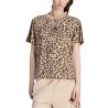 ADIDAS Camiseta Seasonal Essentials Animal Print Estamapdo Leopardo Multicolor Mujer