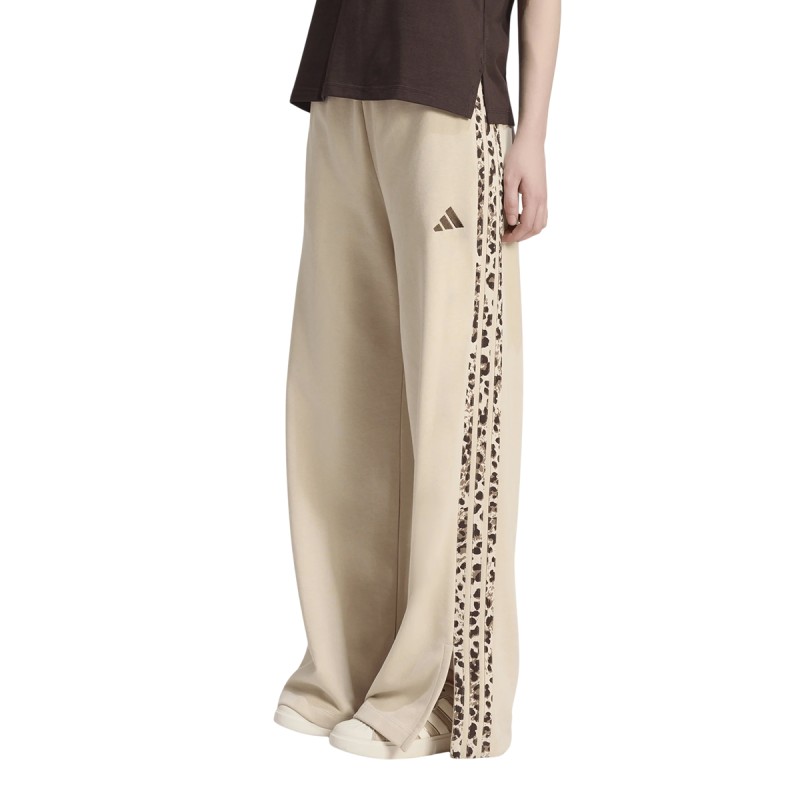 ADIDAS Pantalón Chándal Essential Animal Print 3-Stripes Joggers Beige  Mujer